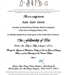 Our Charter