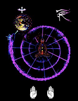 original Sacred Spiral collage